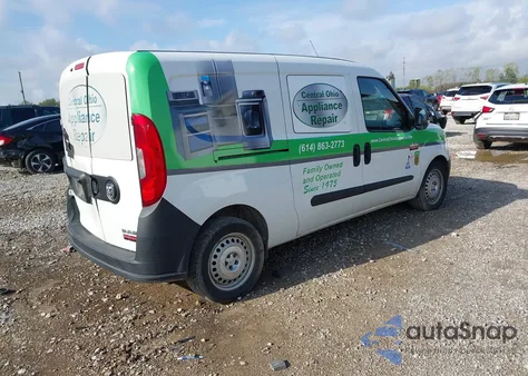 2015 Ram Promaster City Tradesman from USA, damaged, VIN ZFBERFAT8F6A03618